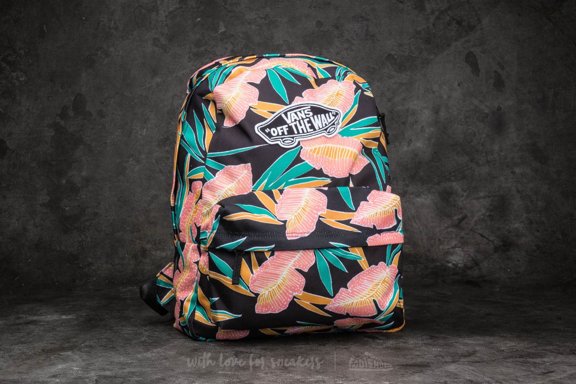 Accesorios Vans Realm Backpack Black Tropical