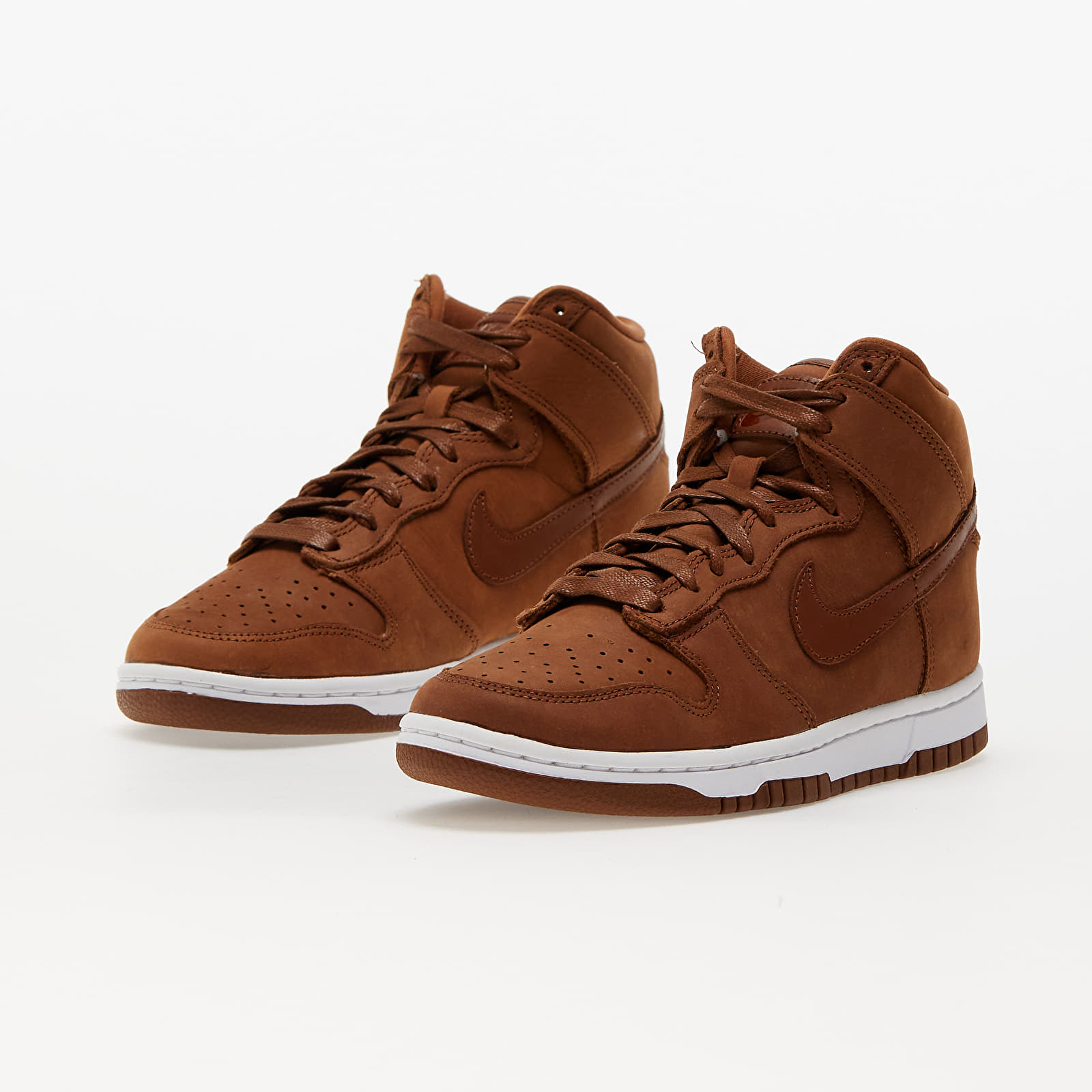 Buty damskie Nike W Dunk High Premium Pecan/ Pecan-White