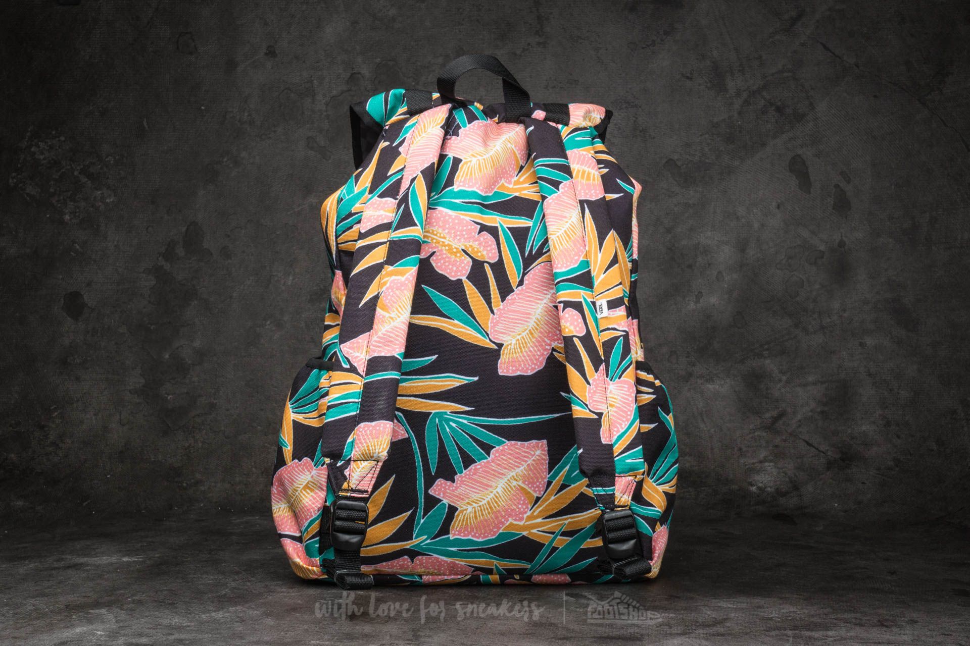 Carvana Backpack Vans Caravaner Backpack Black Tropical | Footshop