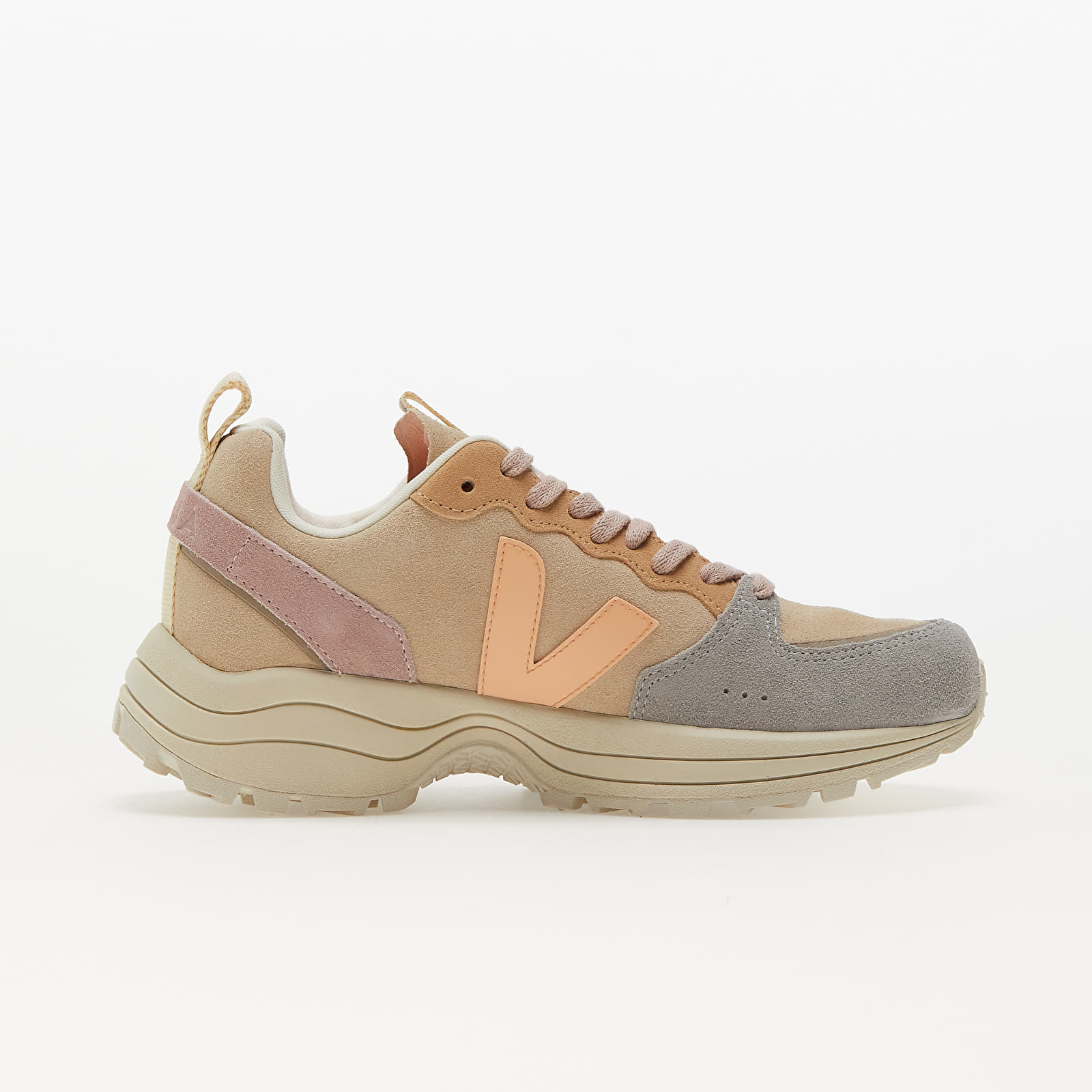 Scarpe donna Veja Venturi VC Suede W Almond/ Peach-Multico