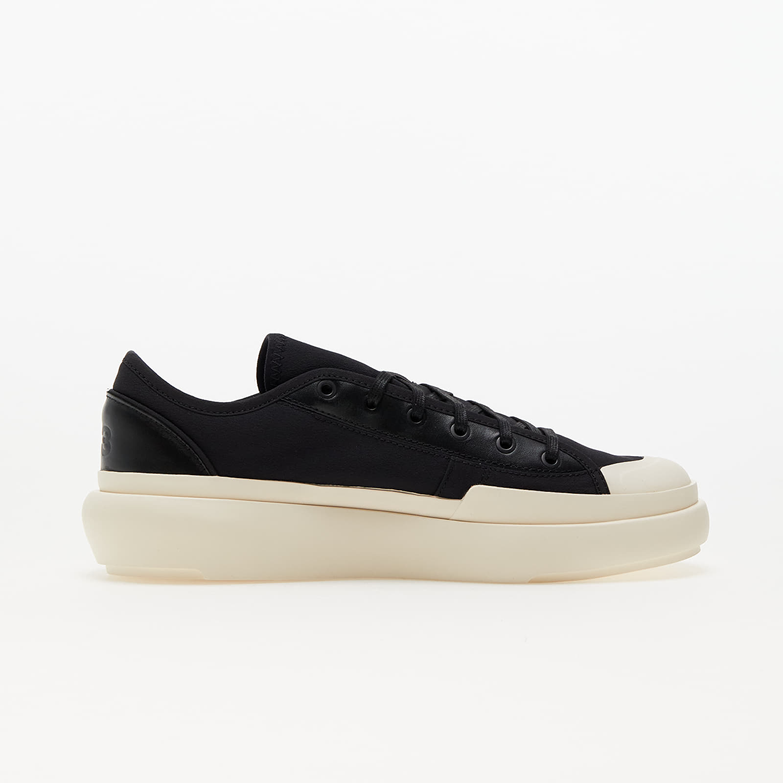 Vyriška avalynė Y-3 Ajatu Court Low Black/ Black/ Core White