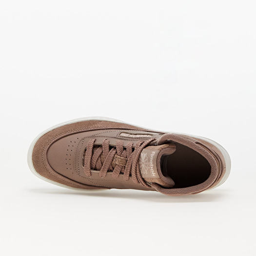 Chaussures et baskets femme Reebok Club C Geo Mid Taupe Chalk Sofecr Footshop