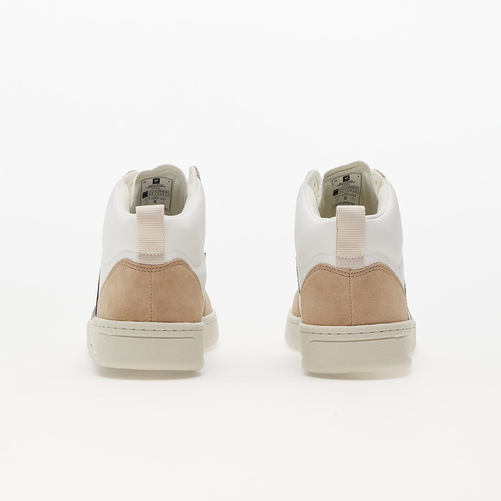 Miesten kengät Veja V-15 Chromefree Leather Extra-White/ Nautico/ Sahara