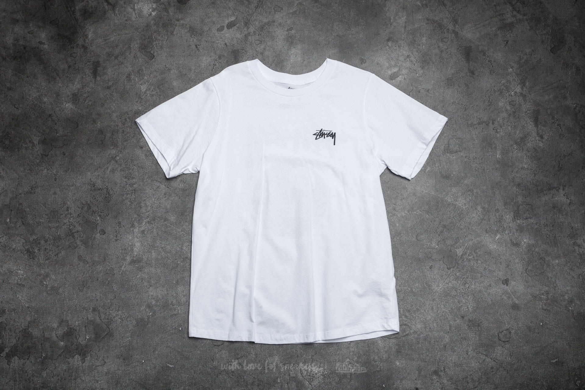 T-shirts og skjorter Stüssy 8 Ball Boyfriend Tee White