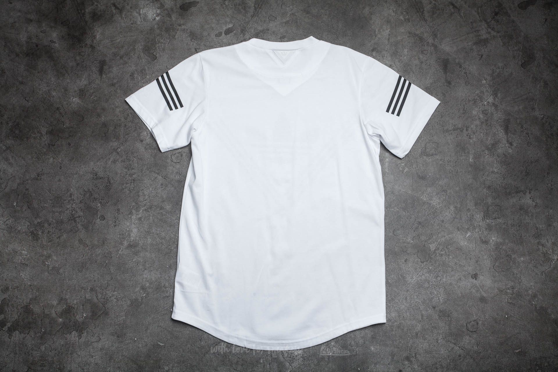 T shirts adidas White Mountaineering Logo T Shirt White Footshop