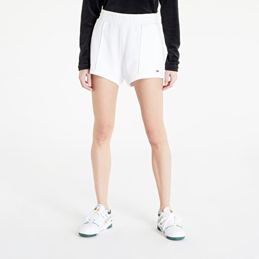 Szorty Tommy Jeans Tommy Essential Shorts White