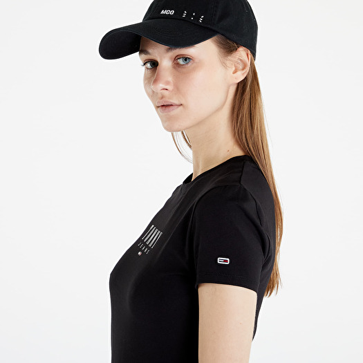 Kleider Tommy Jeans Lala 2 Bodycon Dress Black Footshop