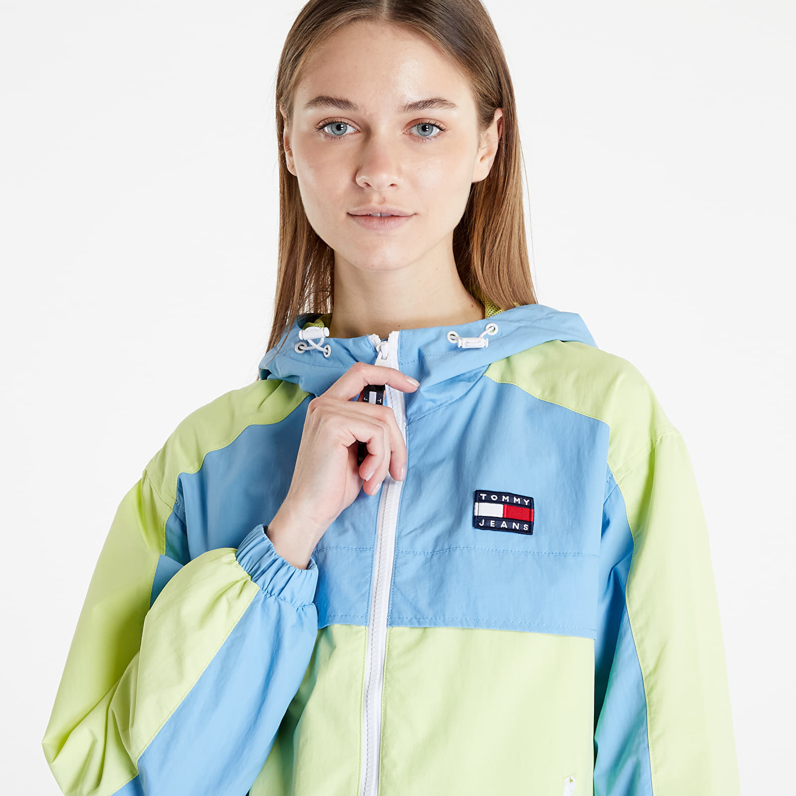 Jackets Tommy Jeans Chicago Colorblock Windbreaker Skysail/ Multi