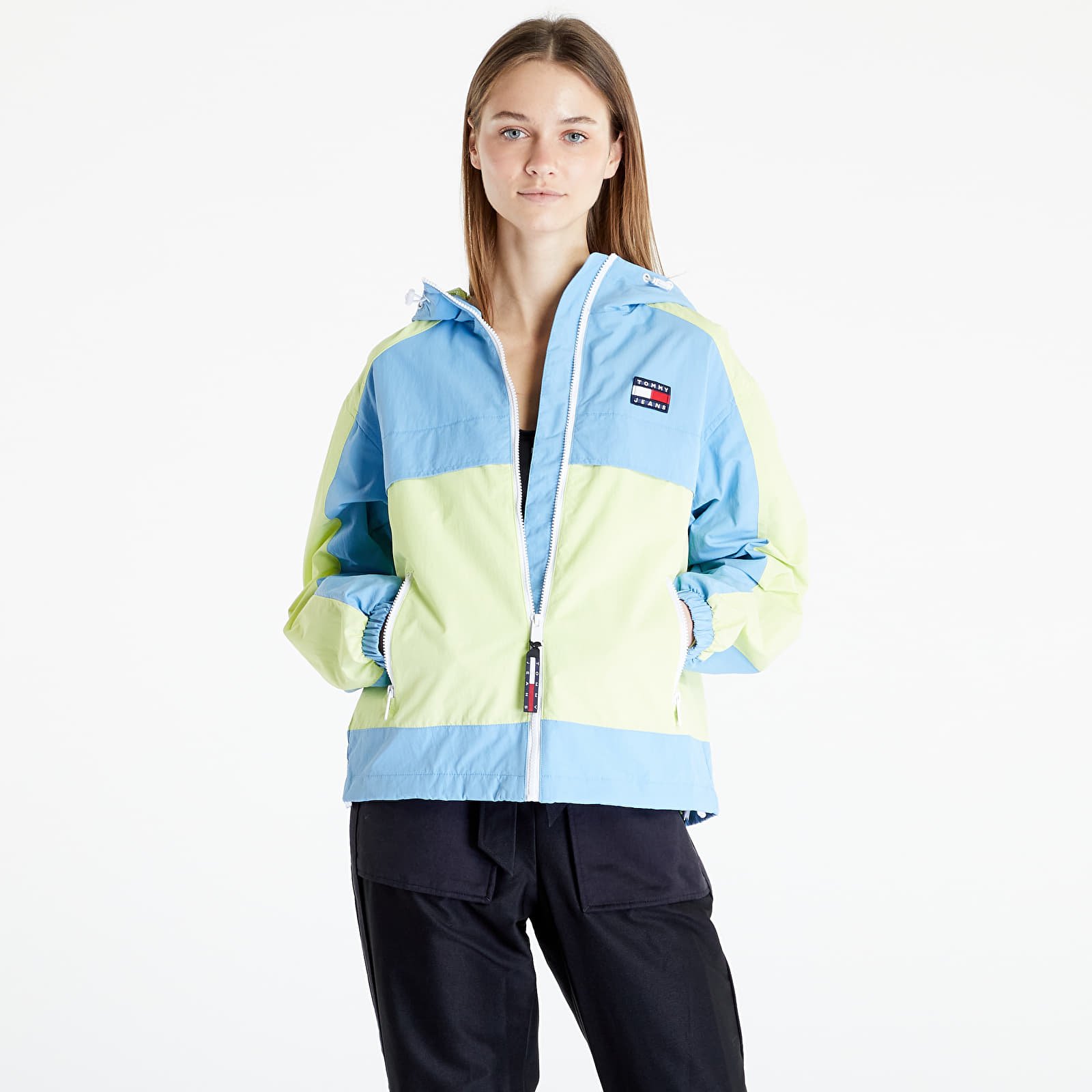 Jackets Tommy Jeans Chicago Colorblock Windbreaker Skysail/ Multi