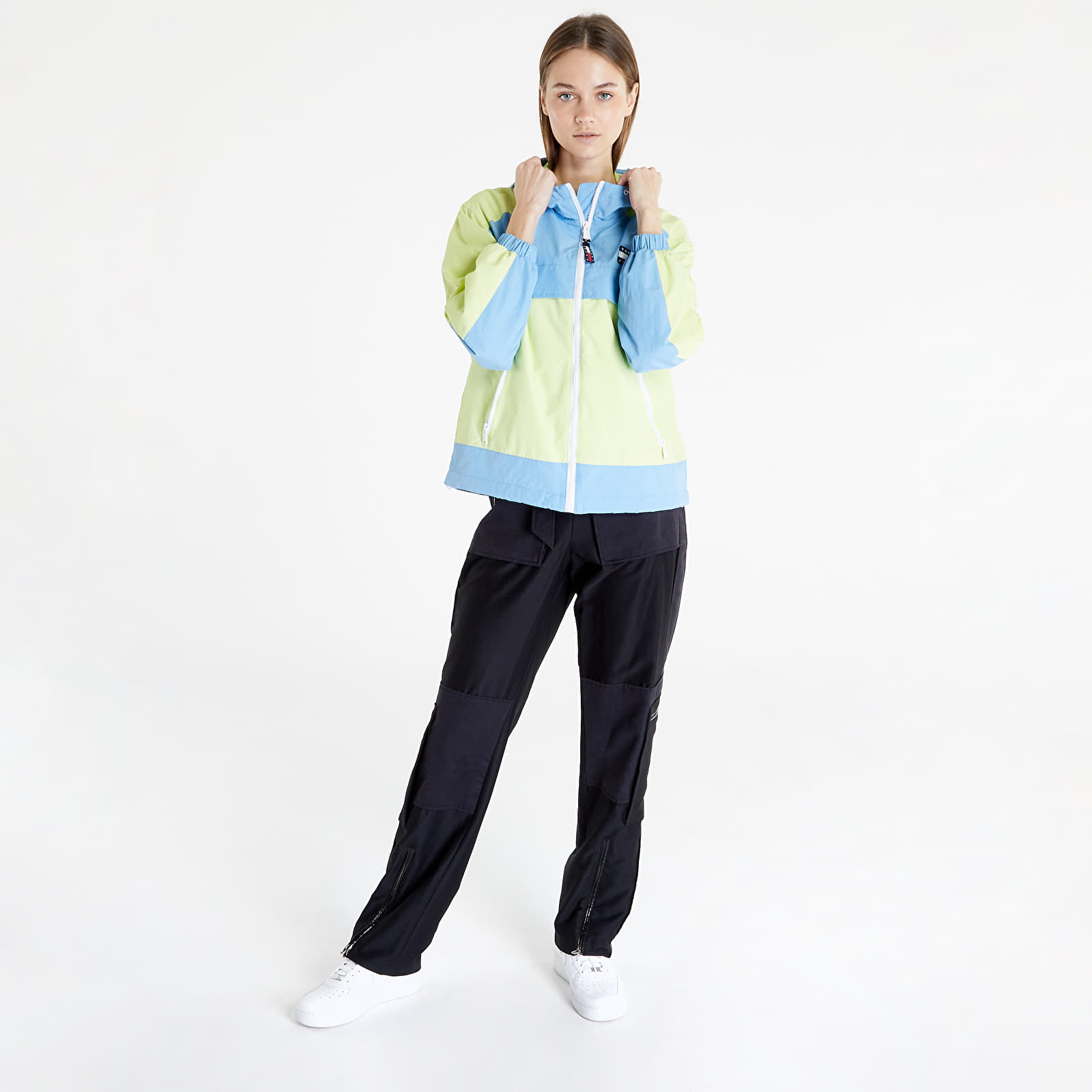 Jackets Tommy Jeans Chicago Colorblock Windbreaker Skysail/ Multi