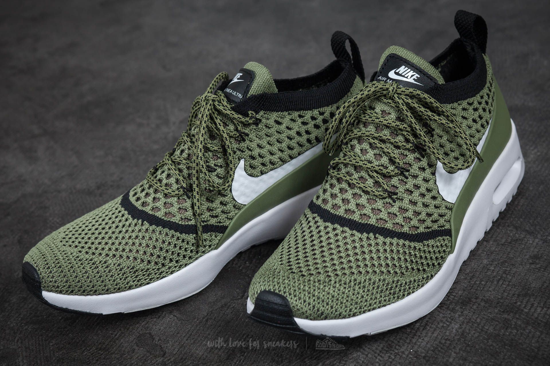 Nike air max thea mujer verdes sales