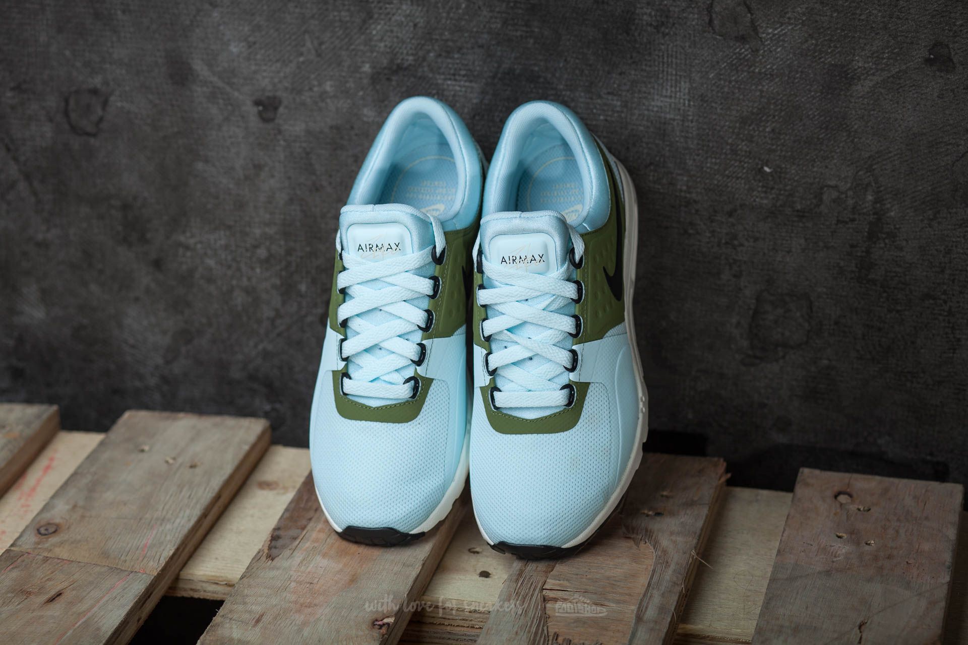 Women's shoes Nike W Air Max Zero Glacier Blue/ Black-Ivory