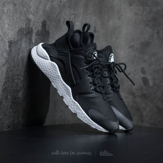 Nike women's air huarache run ultra - outlet black/white