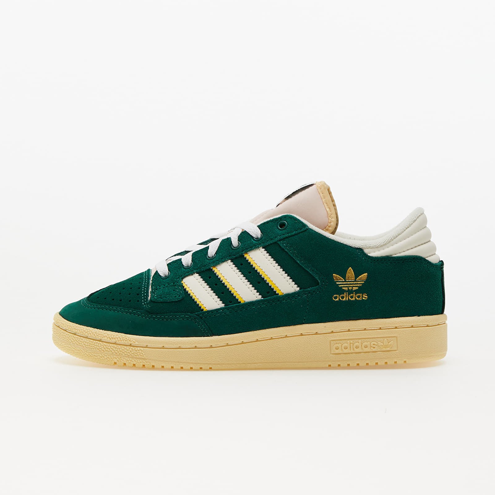 Herren Sneaker und Schuhe adidas Centennial 85 Lo Collegiate Green/ Core White/ Easy Yellow