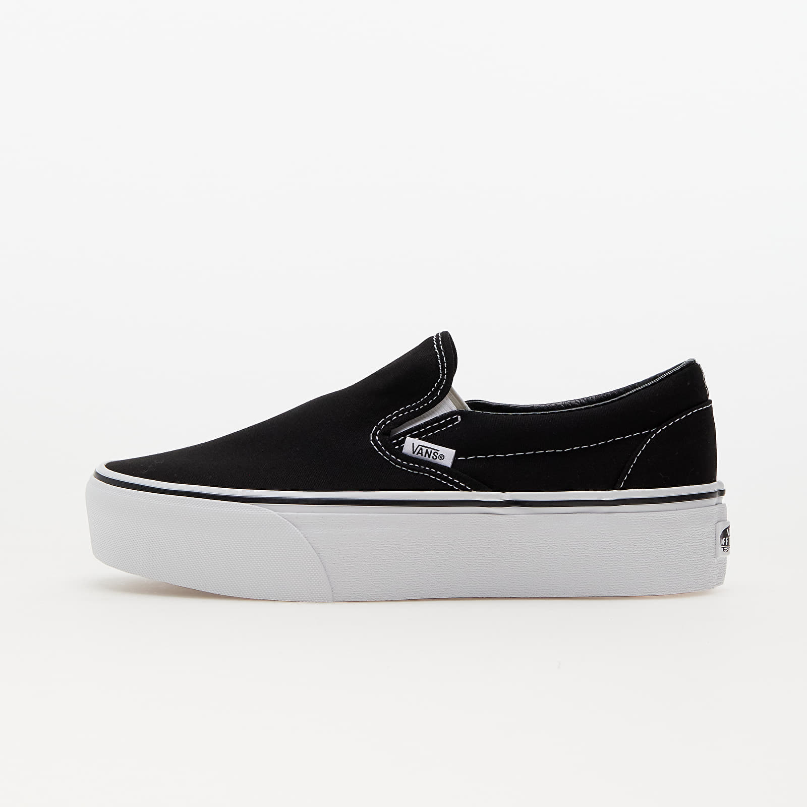 Ανδρικά παπούτσια Vans Classic Slip-On Stackform Canvas Black/ True White