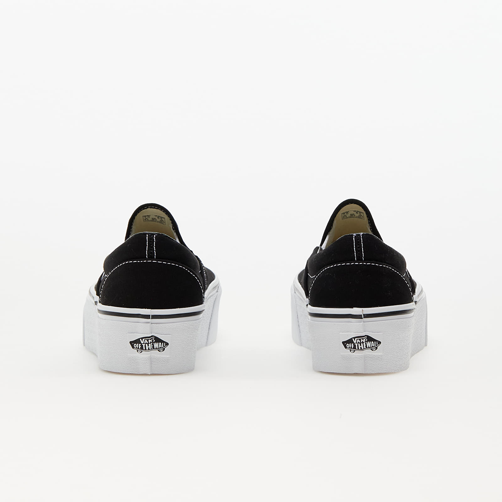 Ανδρικά παπούτσια Vans Classic Slip-On Stackform Canvas Black/ True White