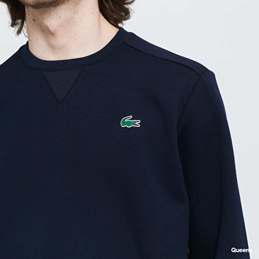 Navy sale lacoste sweatshirt