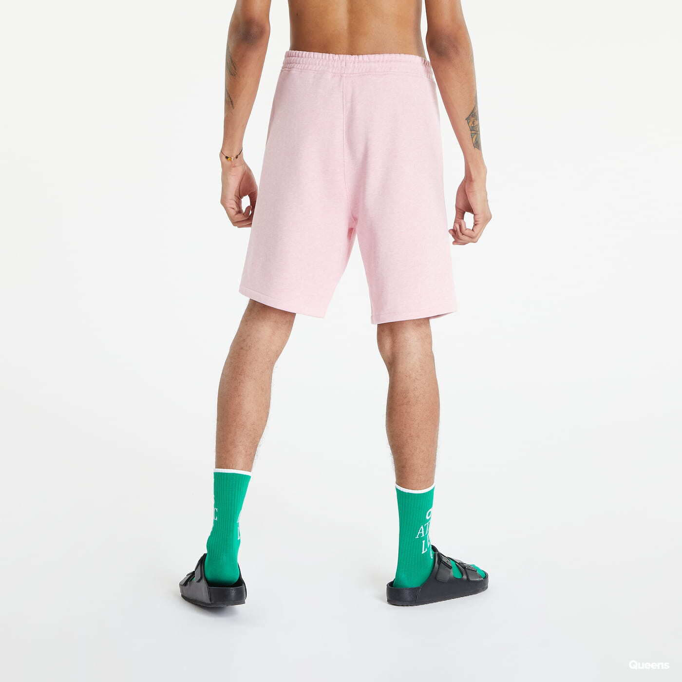 Pink lacoste shorts sales