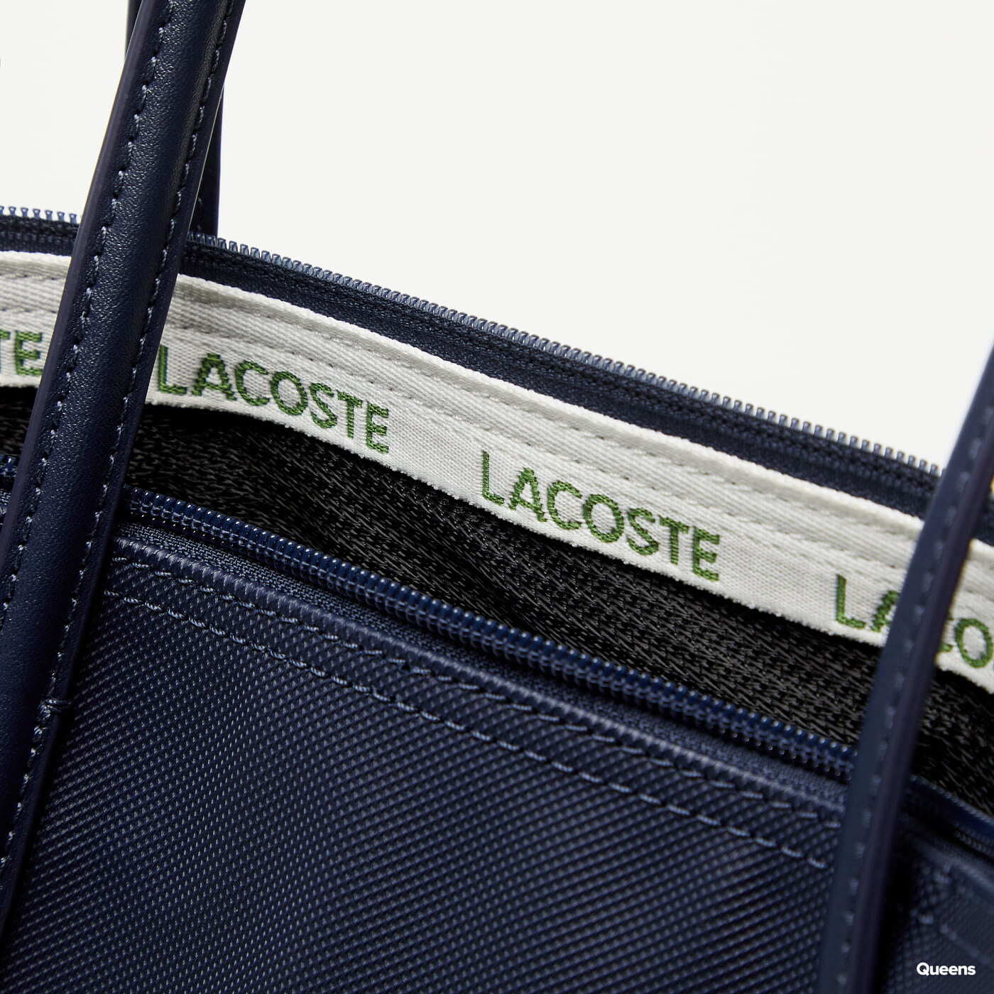 Umh ngetaschen LACOSTE Women s Concept Small Zip Tote Bag Navy