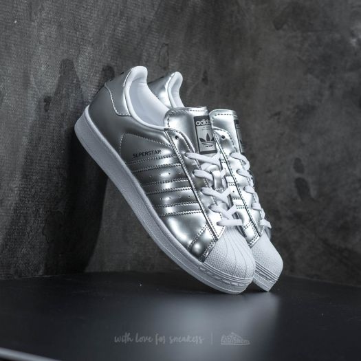 Damesschoenen adidas Superstar W Silver Metallic/ Ftw White | Footshop