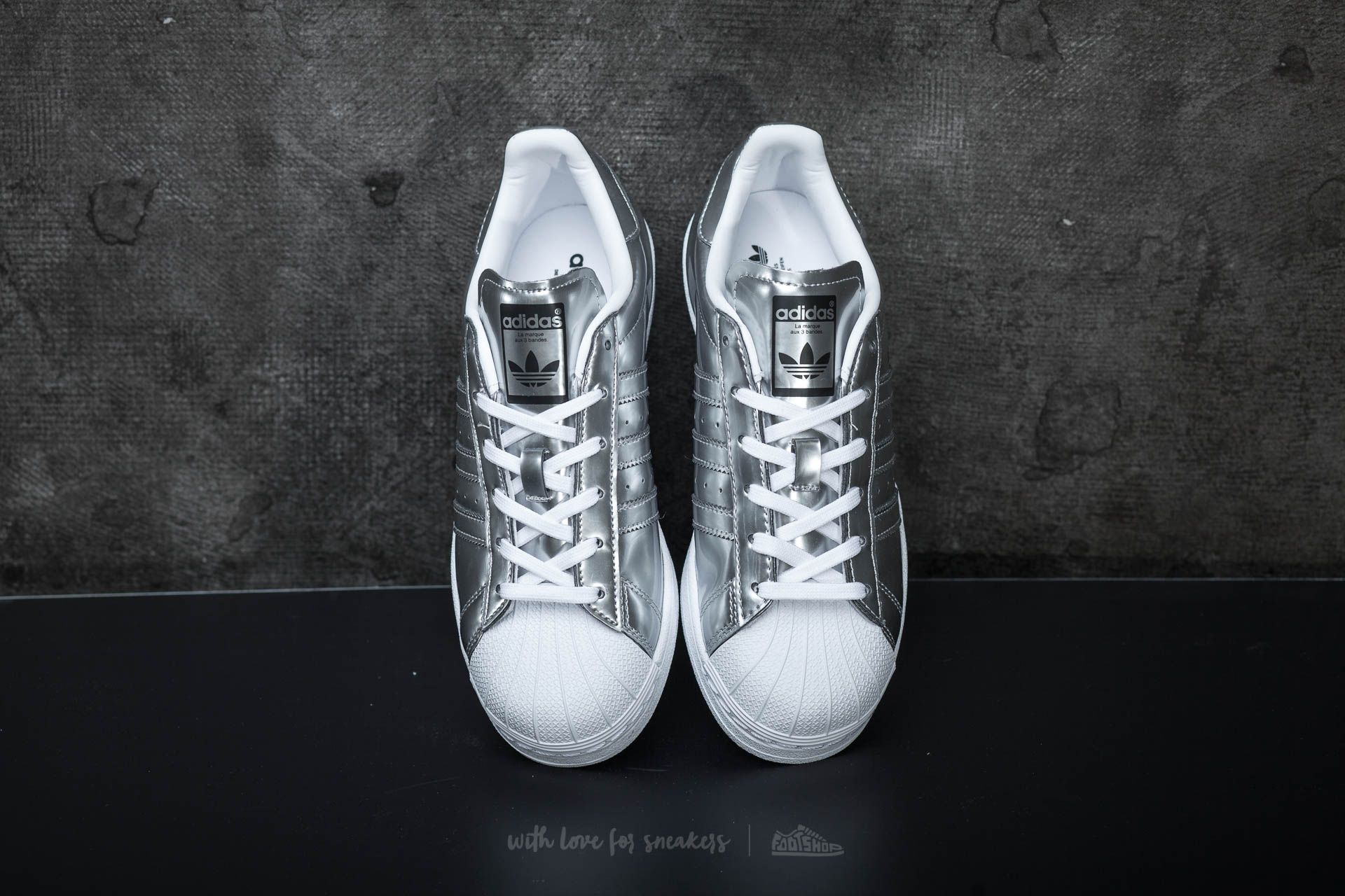 Adidas originals superstar - zapatillas - silver metallic/white hot sale
