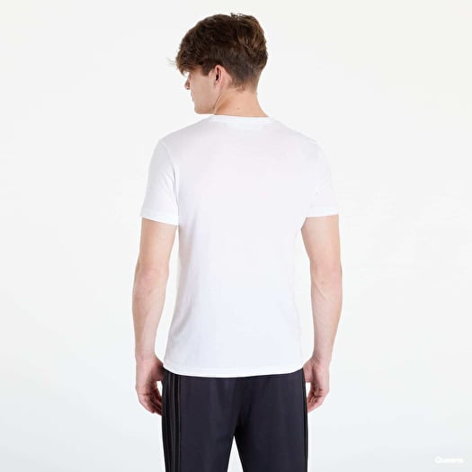 Plain white lacoste t shirt on sale