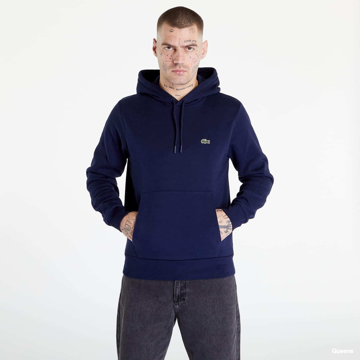 Sweatjacken und Sweatshirts LACOSTE Sweatshirt Navy Blue