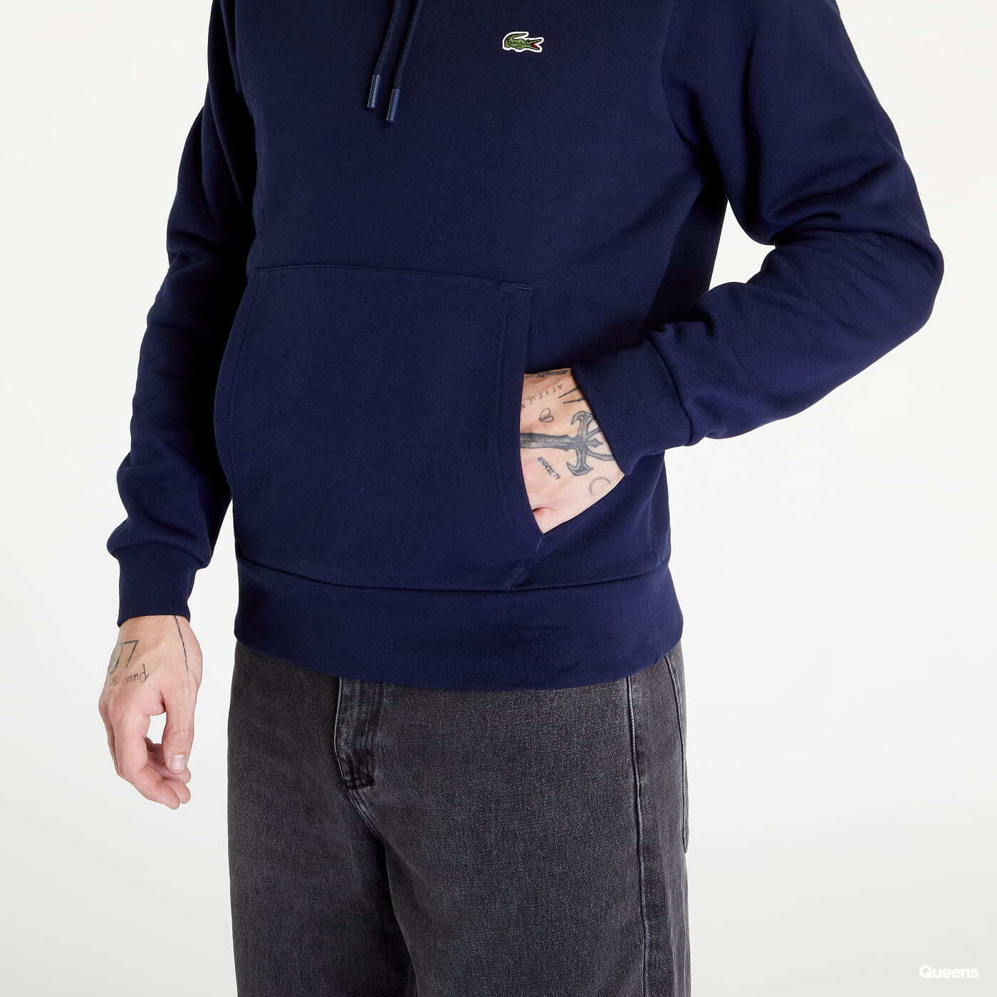 Sweatjacken und Sweatshirts LACOSTE Sweatshirt Navy Blue