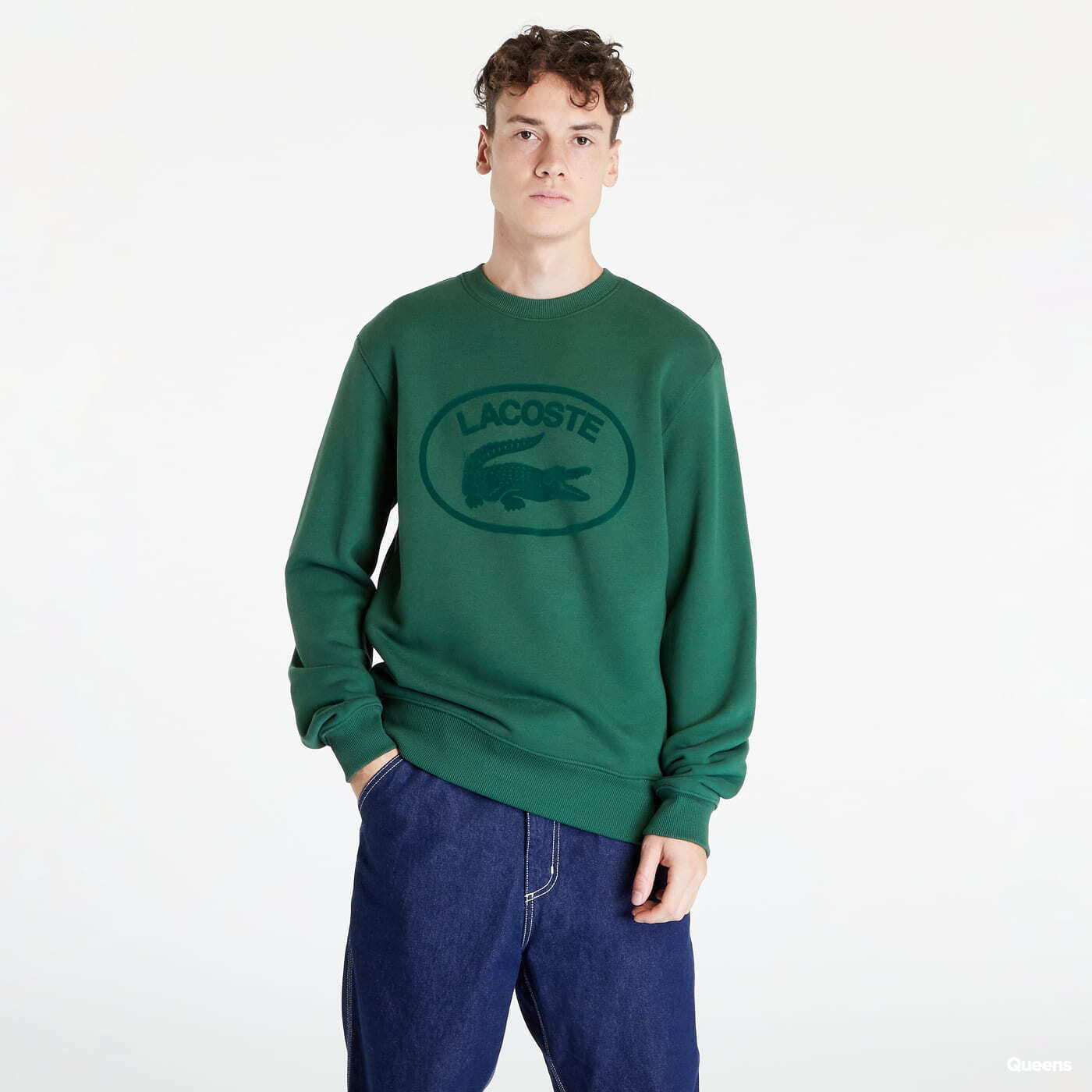 LACOSTE - sweatshirt green