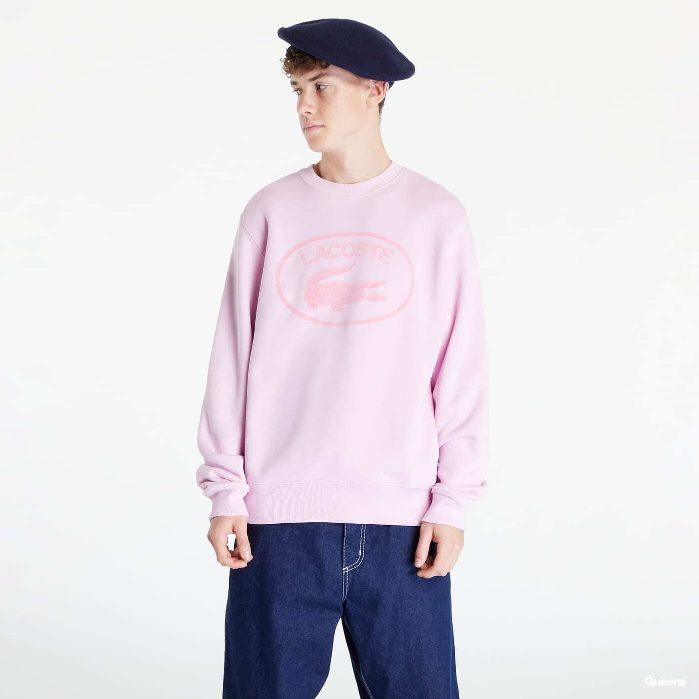 Hoodies en truien LACOSTE Sweatshirt Pink Footshop
