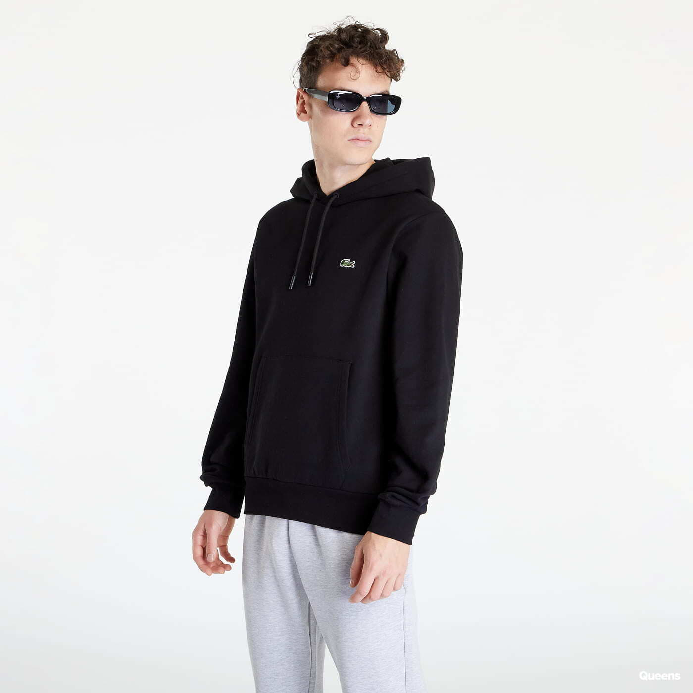 Sweatjacken und Sweatshirts LACOSTE Sweatshirt Black