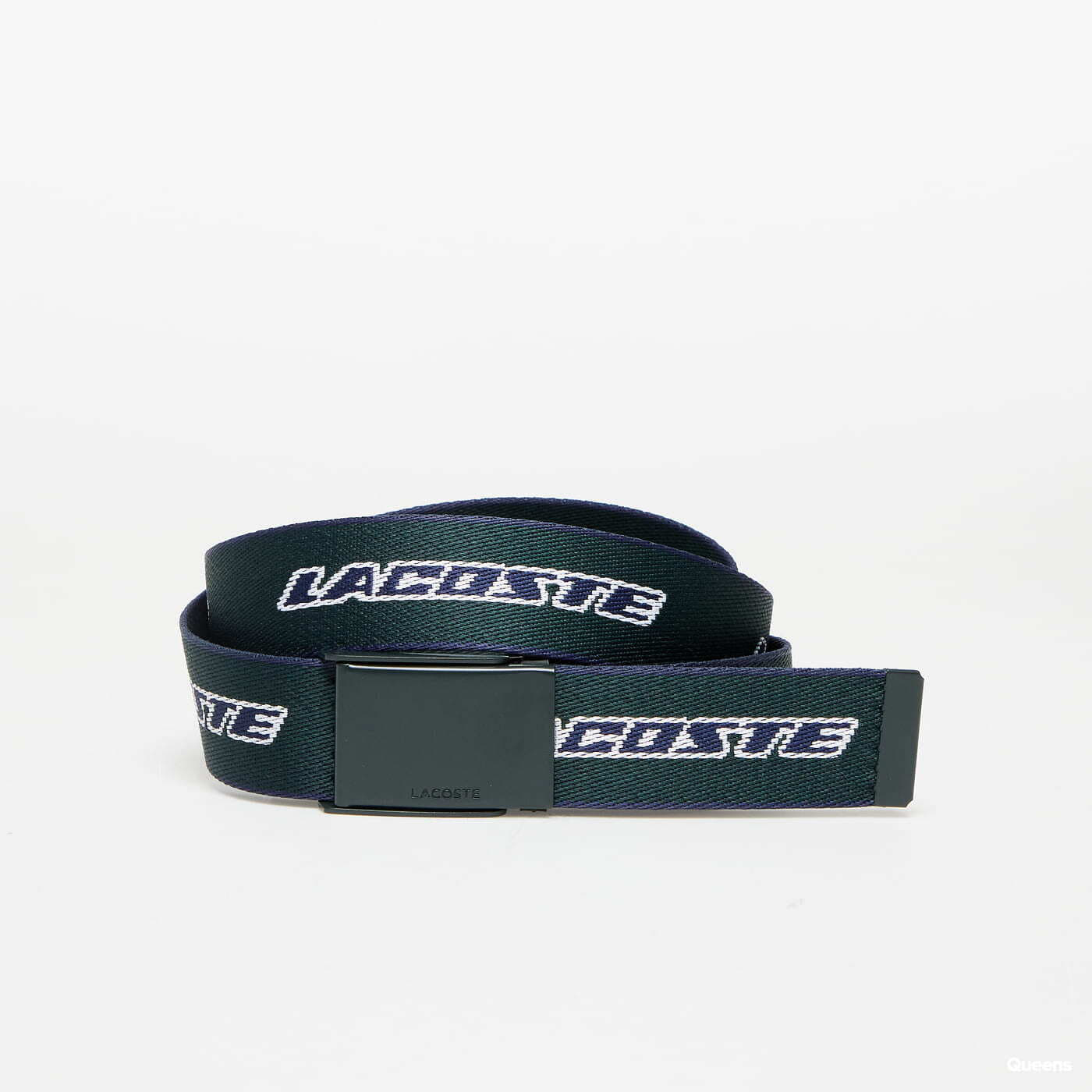 Diržai LACOSTE Leather Goods Belt Green/ Blue