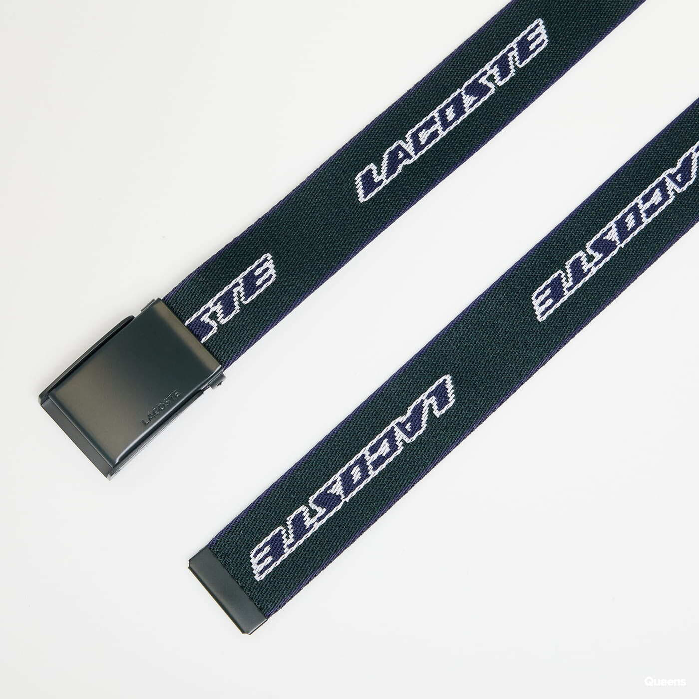 Diržai LACOSTE Leather Goods Belt Green/ Blue