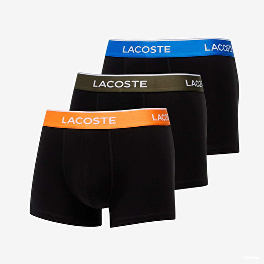 Boxer shorts LACOSTE Underwear Trunk 3-Pack Black