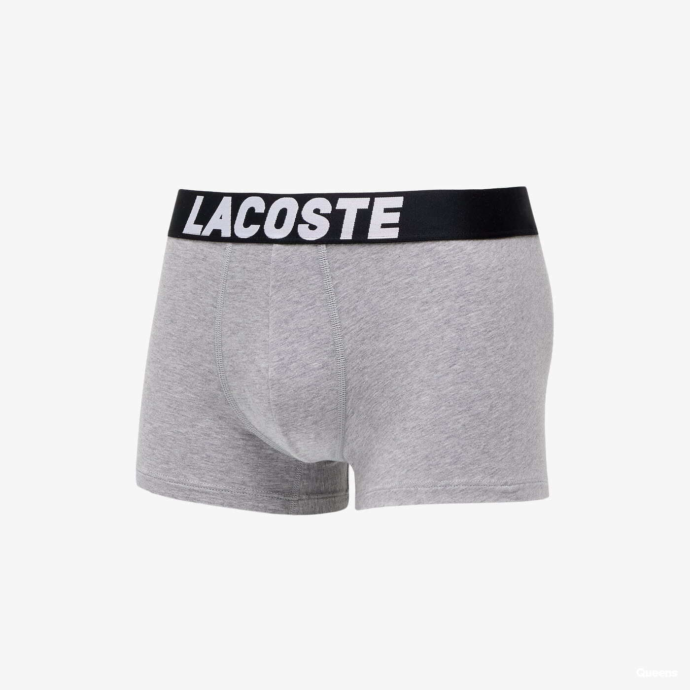 Boxer shorts LACOSTE Underwear Trunk 3-Pack Black/ White/ Grey