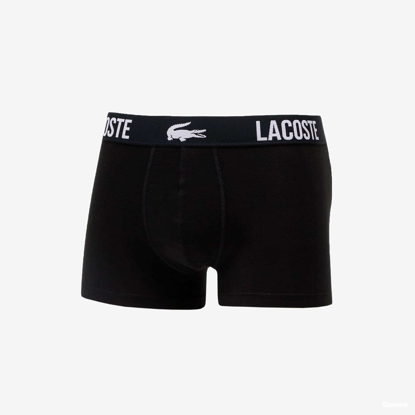 Boxershorts LACOSTE Underwear Trunk 3-Pack Black/ Red/ White