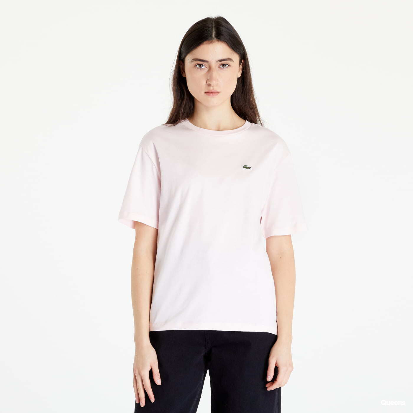 Tricouri LACOSTE T-shirt Pink