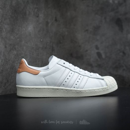 Adidas originals womens superstar 80s trainers footwear white/footwear white/off white shop