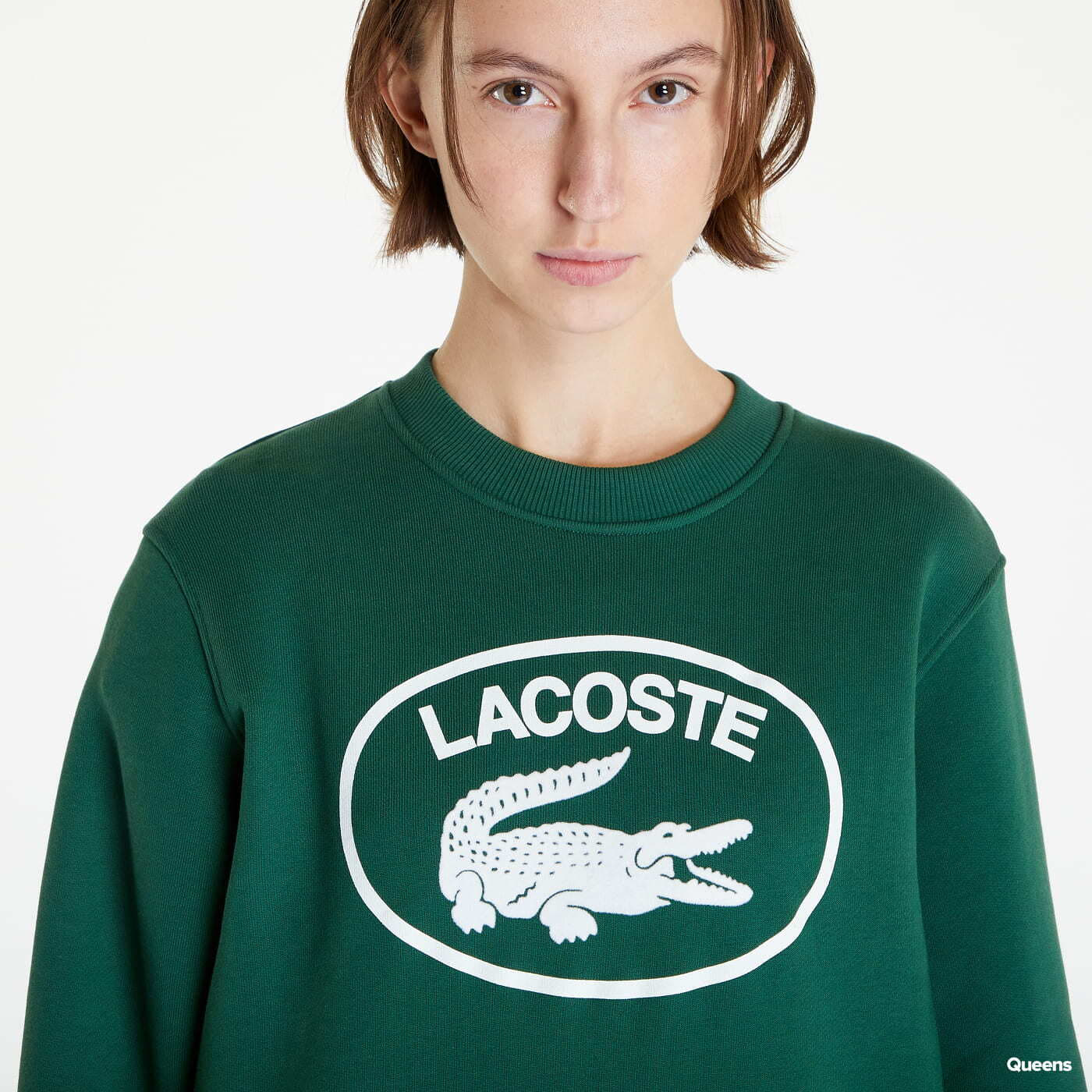 Lacoste sweatshirt green cheap