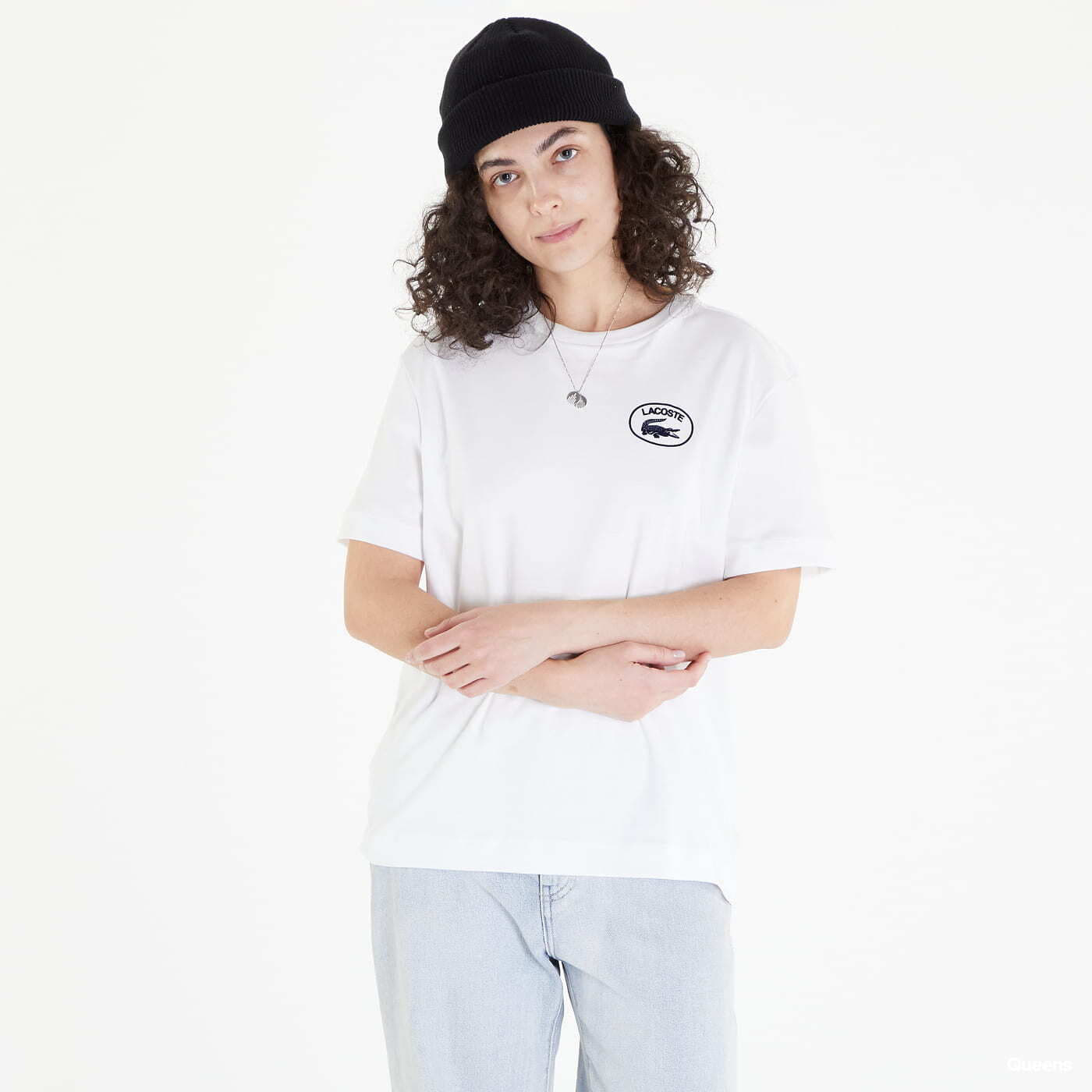 T-paidat LACOSTE T-Shirt White