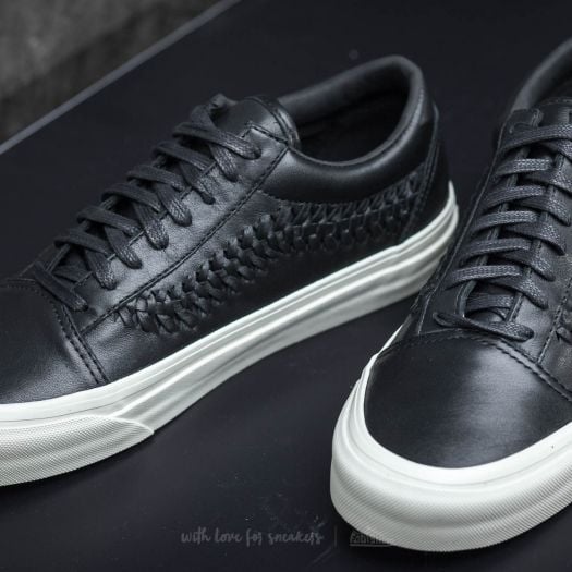 Men s shoes Vans Old Skool Weave DX Leather Black Footshop