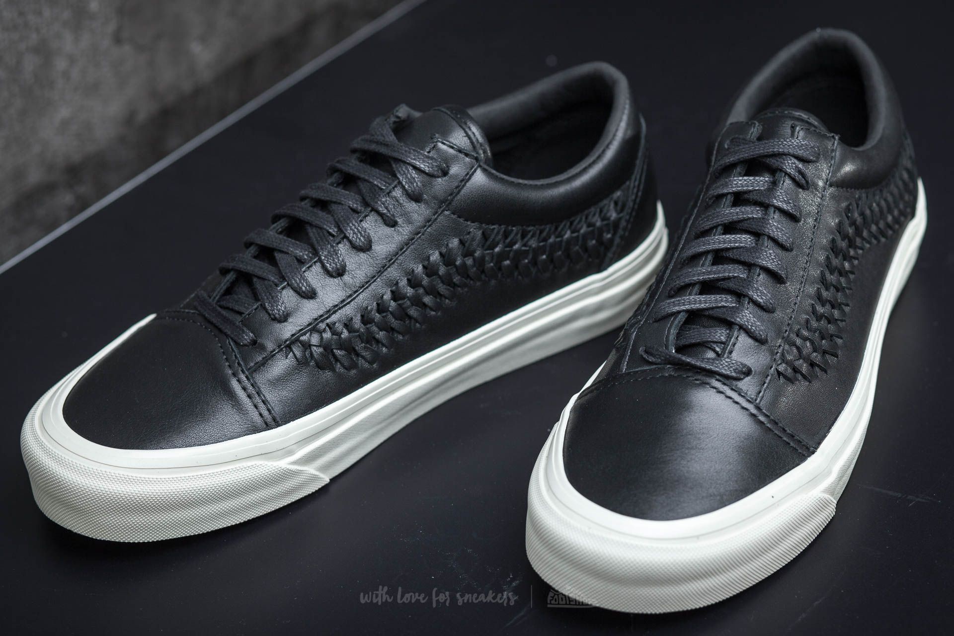 Leather old skool weave dx sale