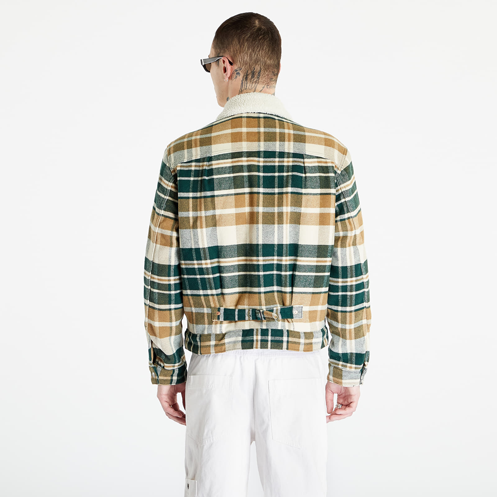 Jackets Levi's® Type I Sherpa Trucker Jacket Green Rigid