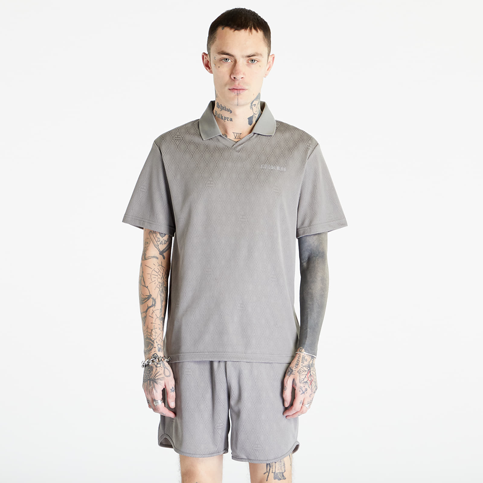 T-Shirts Han Kjøbenhavn Football Tee Short Sleeve Dark Grey