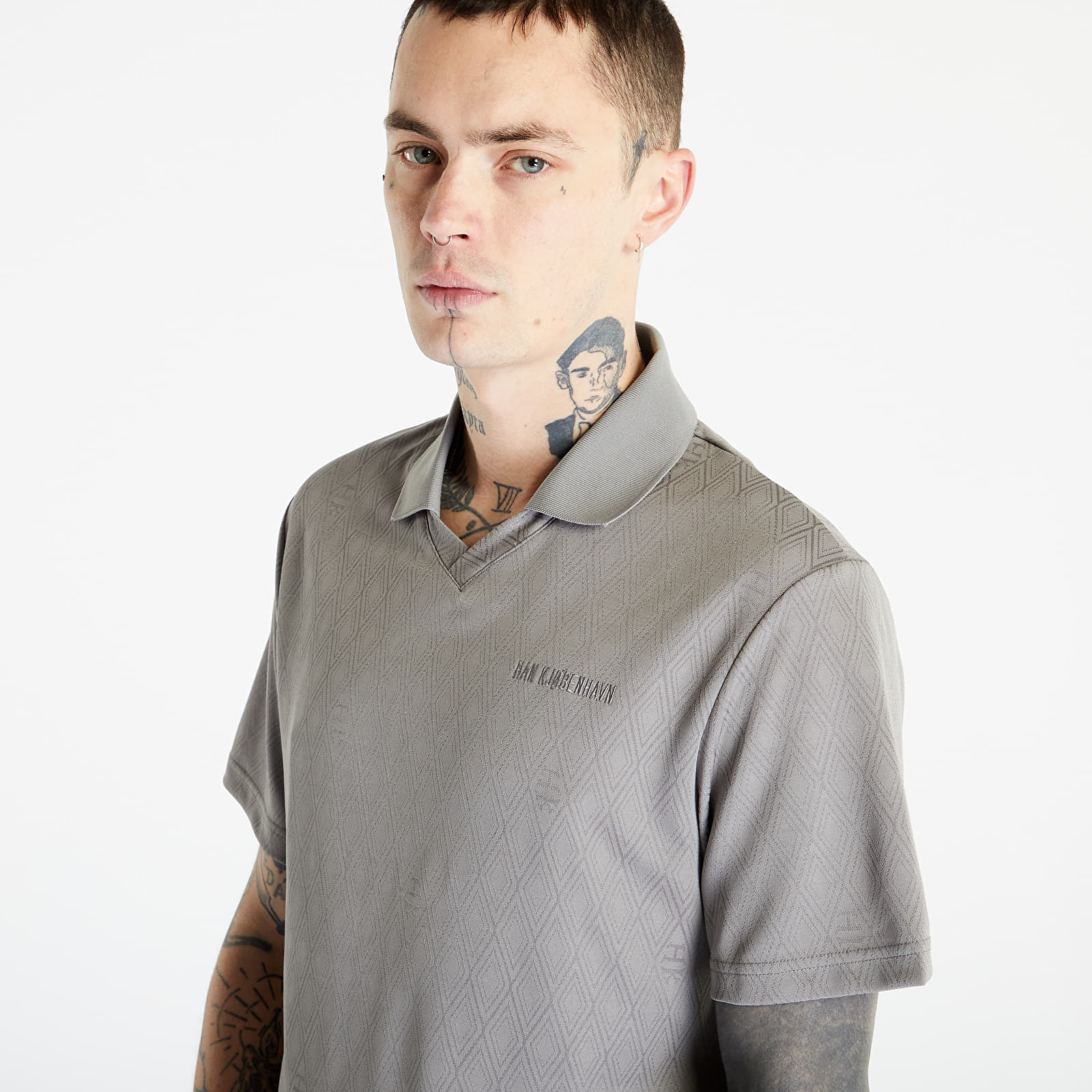 Magliette Han Kjøbenhavn Football Tee Short Sleeve Dark Grey