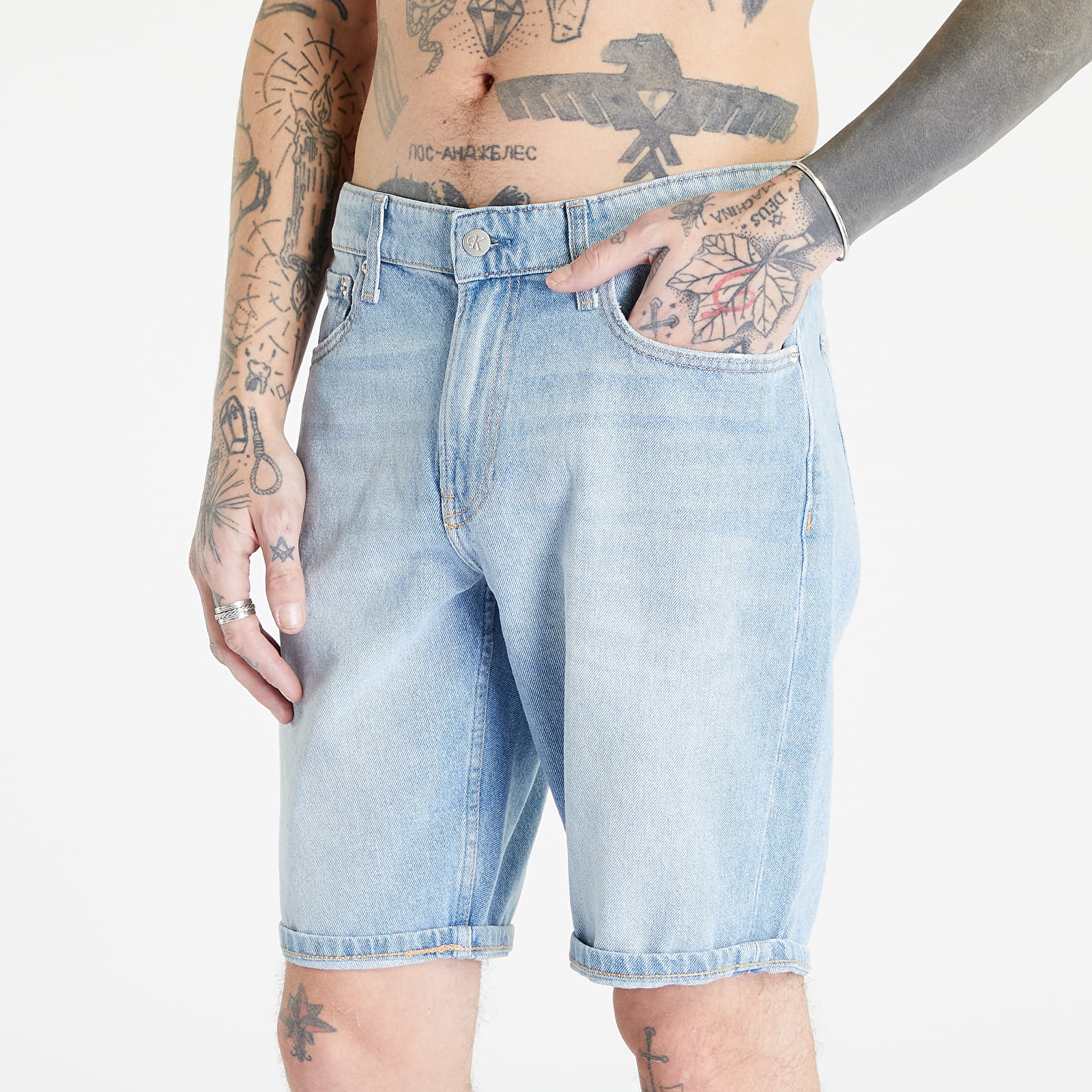 Shorts Calvin Klein Jeans Regular Shorts Blue