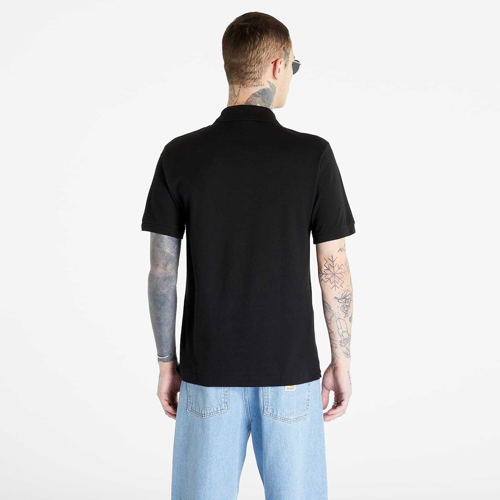 Koszulki LACOSTE Polo Tee Black