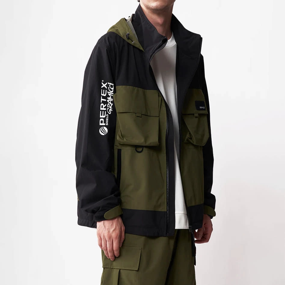 Jackets and Coats Gramicci Pertex® Trailside Wading Jacket Olive Drab |  Footshop