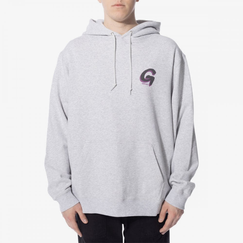Levně Gramicci Big G-Logo Hooded Sweatshirt Ash Heather