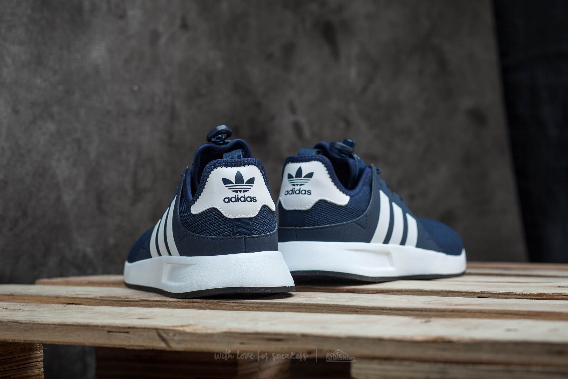 Adidas originals x plr sneakers in navy cq247 deals